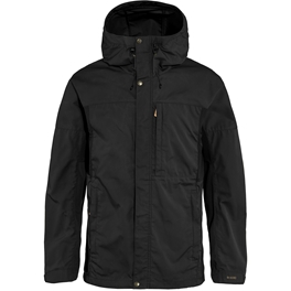 Fjällräven Kaipak Jacket M Men’s Trekking jackets Black Main Front 14621