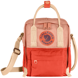 Fjällräven Kånken Art Sling Unisex Shoulder bags Pink, Red Main Front 48942