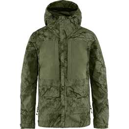 Fjällräven Lappland Hybrid Jacket M Men’s Hunting jackets Dark green, Green Main Front 17336