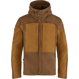 Fjällräven Keb Jacket M Men’s Trekking jackets Brown, Orange Main Front 42967