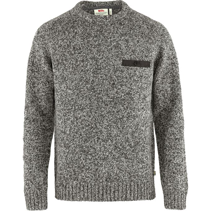 Fjällräven Lada Round-neck Sweater M Men’s Sweaters & knitwear Grey Main Front 48116