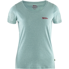 Fjällräven Fjällräven Logo T-shirt W Women’s T-shirts & tank tops Blue Main Front 25384