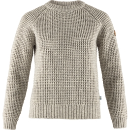 Fjällräven Brattlands Sweater No.1 W Women’s Sweaters & knitwear Grey Main Front 31156
