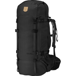Fjällräven Kajka 100 Unisex Trekking backpacks Black Main Front 21227