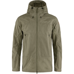 Fjällräven Abisko Lite Trekking Jacket M Men’s Outdoor jackets Green, Beige Main Front 43552