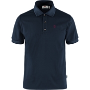 Fjällräven Crowley Pique Shirt M Men’s T-shirts & tank tops Black, Blue Main Front 16199