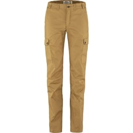 Fjällräven Stina Trousers W Women’s Outdoor trousers Brown, Yellow Main Front 49784