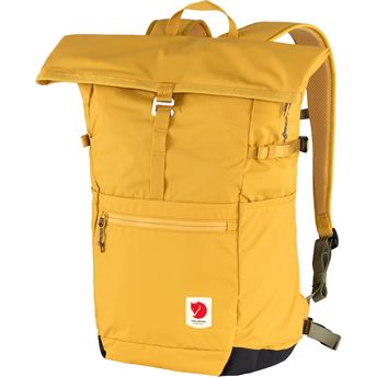 Fjällräven High Coast Foldsack 24 Unisex Daypacks Yellow Main Front 42672