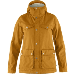 Fjällräven Greenland Winter Jacket W Women’s Outdoor jackets Yellow, Orange Main Front 19302