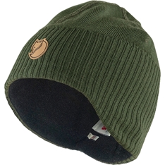 Fjällräven Keb Stormblocker Beanie Unisex Caps, hats & beanies Green Main Front 38154