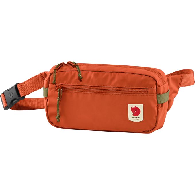 Fjällräven High Coast Hip Pack Unisex Daypacks Orange, Red Main Front 27662