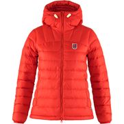 Fjällräven Expedition Pack Down Hoodie W Women’s Down jackets Red Main Front 30012
