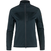 Fjällräven Abisko Lite Fleece Jacket W Women’s Trekking jackets Blue Main Front 59476