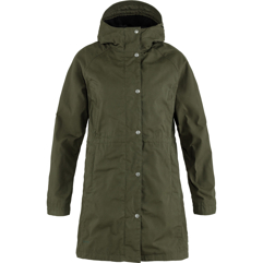 Fjällräven Karla Hydratic Jacket W Women’s Shell jackets Dark green, Green Main Front 42952