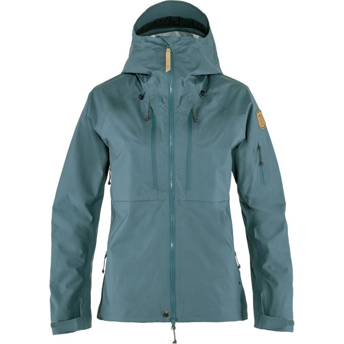Fjällräven Keb Eco-Shell Jacket W Shell jackets grey, blue Women’s