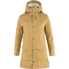 Fjällräven Greenland Winter Parka W Women’s Outdoor jackets Brown, Yellow Main Front 42657