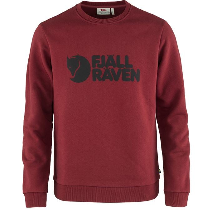 Fjällräven Fjällräven Logo Sweater M Men’s Sweaters & knitwear Red Main Front 42601
