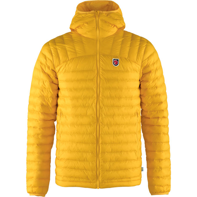 Fjällräven Expedition Lätt Hoodie M Men’s Trekking jackets Yellow Main Front 29968