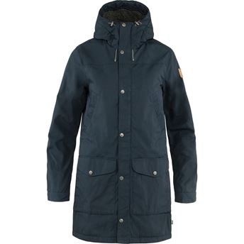 Fjällräven Greenland Winter Parka W Women’s Outdoor jackets Blue Main Front 19180