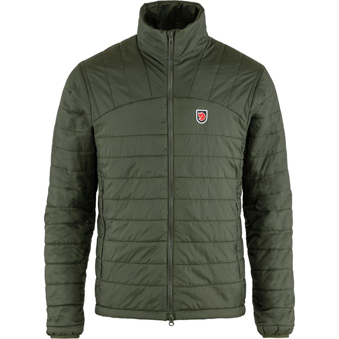 Fjällräven Expedition X-Lätt Jacket M Men’s Outdoor jackets Dark green, Green Main Front 48127