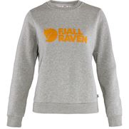 Fjällräven Fjällräven Logo Sweater W Women’s Sweaters & knitwear Grey Main Front 45429