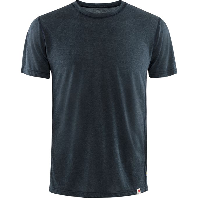 Fjällräven High Coast Lite T-shirt M Men’s Base layer tops Blue Main Front 25700