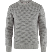Fjällräven Övik Nordic Sweater M Men’s Sweaters & knitwear Grey Main Front 17085