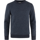 Fjällräven Övik Nordic Sweater M Men’s Sweaters & knitwear Blue Main Front 17087
