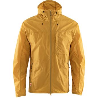 Fjällräven High Coast Wind Jacket M Men’s Outdoor jackets Yellow Main Front 25930
