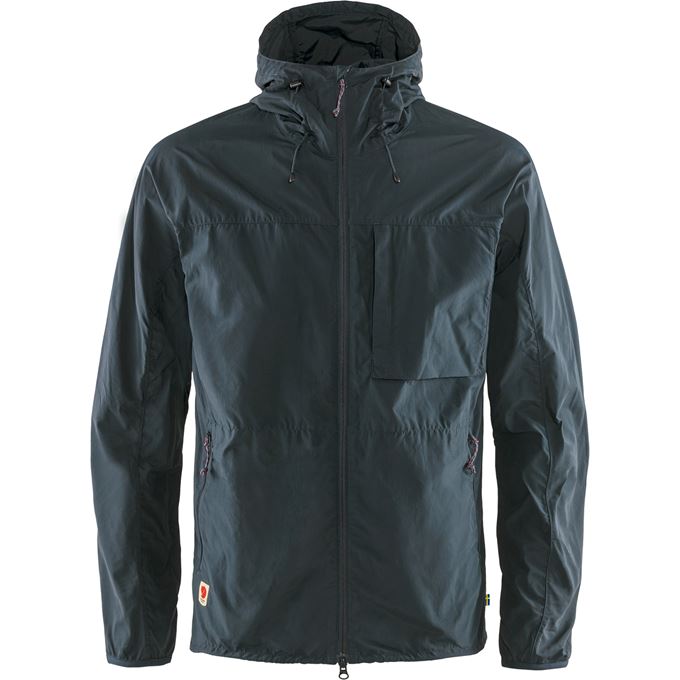 Fjällräven High Coast Wind Jacket M Men’s Outdoor jackets Blue Main Front 25926