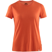 Fjällräven High Coast Lite T-shirt W Women’s Base layer tops Orange, Red Main Front 25264