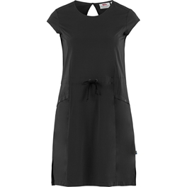 Fjällräven High Coast Lite Dress W Women’s Dresses Black Main Front 42702