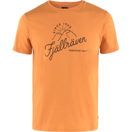 Fjällräven Sunrise T-shirt M Men’s T-shirts & tank tops Orange Main Front 43160