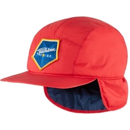 Fjällräven Polar Padded Cap Unisex Caps, hats & beanies Red Main Front 38163
