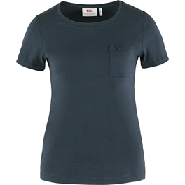 Fjällräven Övik T-shirt W Women’s T-shirts & tank tops Blue Main Front 43397