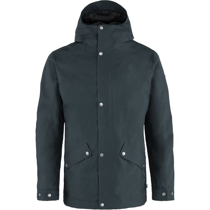 Fjällräven Visby 3 in 1 Jacket M Men’s Outdoor jackets Blue Main Front 43270