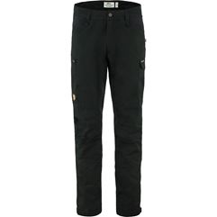 Fjällräven Kaipak Trousers M Men’s Trekking trousers Black Main Front 14454