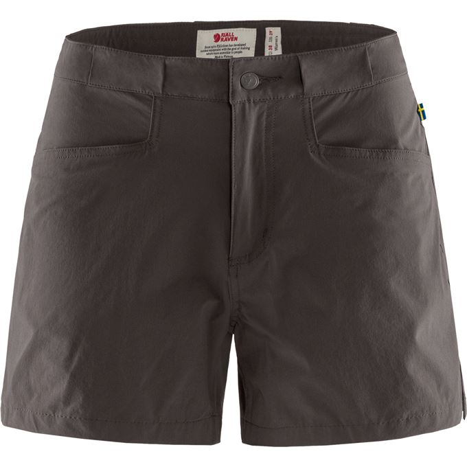 Fjällräven High Coast Lite Shorts W Women’s Shorts & skirts Grey Main Front 25759
