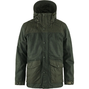 Fjällräven Värmland Wool Jacket M Men’s Hunting jackets Dark green, Green Main Front 30187