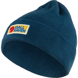 Fjällräven Vardag Classic Beanie Unisex Caps, hats & beanies Blue Main Front 38093