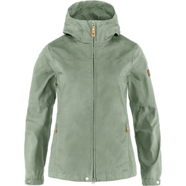 Fjällräven Stina Jacket W Women’s Outdoor jackets Green Main Front 14945