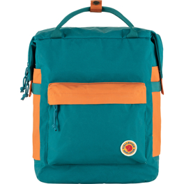 Fjällräven Samlaren Haulpack 1B Unisex Daypacks Blue, Green, Orange Main Front 74501