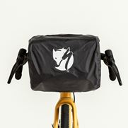 Fjällräven S/F Handlebar Bag Rain Cover Unisex Backpack & bag accessories Black Main Front 74099