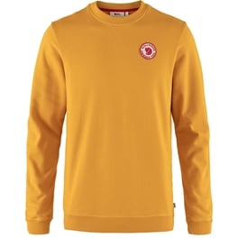 Fjällräven 1960 Logo Badge Sweater M Men’s Sweaters & knitwear Yellow Main Front 65275