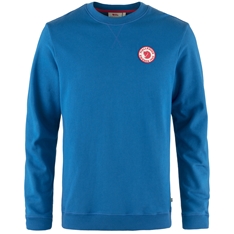 Fjällräven 1960 Logo Badge Sweater M Men’s Sweaters & knitwear Blue Main Front 65276