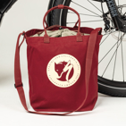 Fjällräven S/F Cave Tote Unisex Daypacks Red Main Front 58479