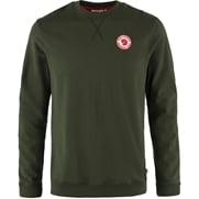 Fjällräven 1960 Logo Badge Sweater M Men’s Sweaters & knitwear Green Main Front 65278