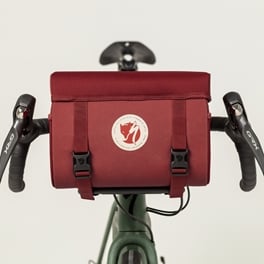 Fjällräven S/F Handlebar Bag Unisex Travel bags Red Main Front 59956