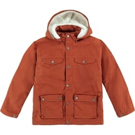 Fjällräven Kids Greenland Winter Jacket Children’s Kids jackets Orange Main Front 65487