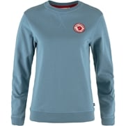 Fjällräven 1960 Logo Badge Sweater W Women’s Sweaters & knitwear Blue Main Front 65282